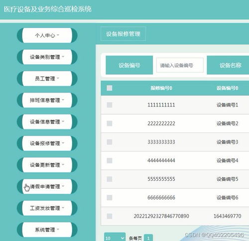 構(gòu)建智慧醫(yī)療新生態(tài) SpringBoot驅(qū)動(dòng)的醫(yī)療設(shè)備巡檢與醫(yī)院人事辦公一體化系統(tǒng)